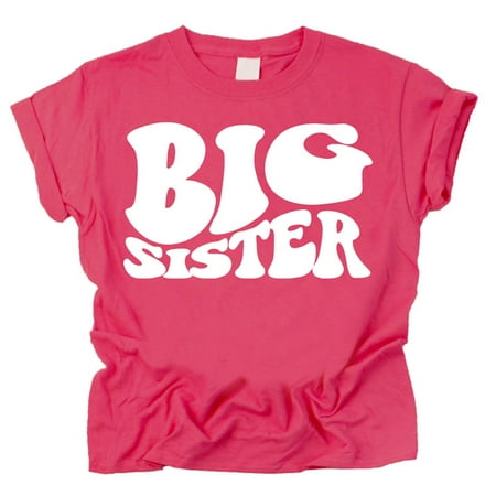 Olive Loves Apple Big Sister Retro Wavy Matching Sibling Shirts Vintage Hot Pink Shirt 12 Months
Olive Loves Apple Big Sister Retro Wavy Matching Sibling Shirts Vintage Hot Pink Shirt 12 Months