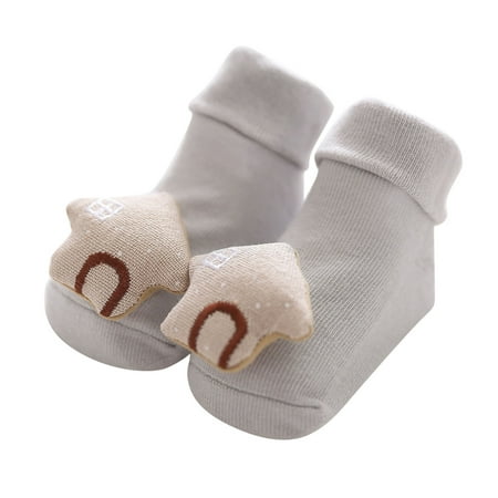 Relanfenk Baby Sneakers Girls Boys Anti-Slip Stereoscopic Cartoon 3D Floor Socks