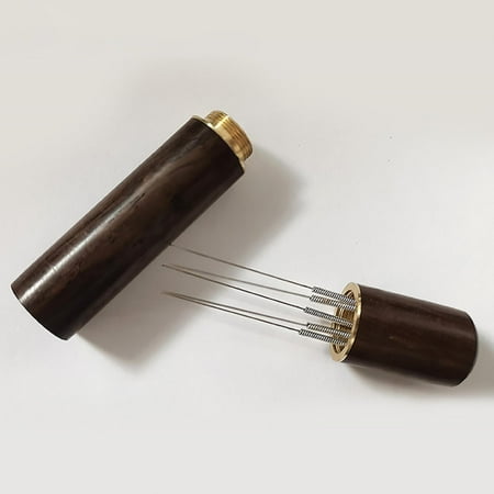 Wood Coffee Tamper Distributor Stainless Steel Coffee Distribution Coffee stirring Coffee Distributor Espresso Distribution Tool for pins spiral
Wood Coffee Tamper Distributor Stainless Steel Coffee Distribution Coffee stirring Coffee Distributor Espresso Distribution Tool for pins spiral