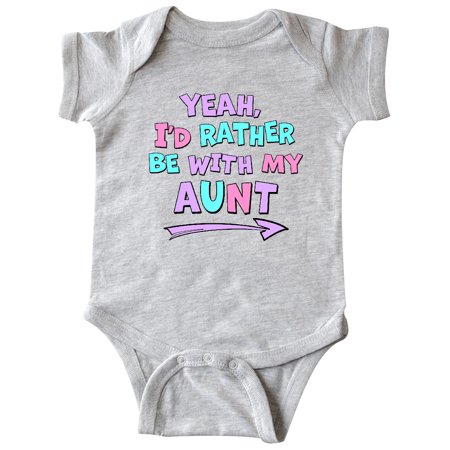 Inktastic Yeah I d Rather be with My Aunt in Pink Blue and Purple Gift Baby Boy or Baby Girl Bodysuit
Inktastic Yeah I d Rather be with My Aunt in Pink Blue and Purple Gift Baby Boy or Baby Girl Bodysuit