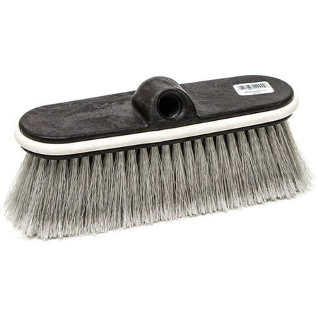 Genuine Joe Window Vehicle & Wall Brush - 2.4 Overall Length - 1 Each - Gray | Bundle of 10 Each