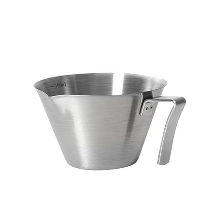 Espresso Measuring Cup Coffee Maker Accessories with Scale Handle Milk Tea Cup Stainless Steel Bar Beverage Cup for Home Bar Party
Espresso Measuring Cup Coffee Maker Accessories with Scale Handle Milk Tea Cup Stainless Steel Bar Beverage Cup for Home Bar Party