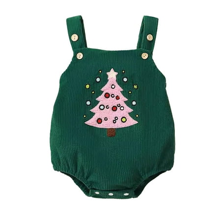 Xijirk Baby Christmas Tree Embroidered Corduroy Romper for Baby Size 12-18 Months
Xijirk Baby Christmas Tree Embroidered Corduroy Romper for Baby Size 12-18 Months