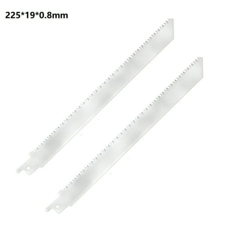 2X A 225*19mm Stainless Steel Reciprocating Saw Blade For Cutting Bone Meat Wood
2X A 225*19mm Stainless Steel Reciprocating Saw Blade For Cutting Bone Meat Wood