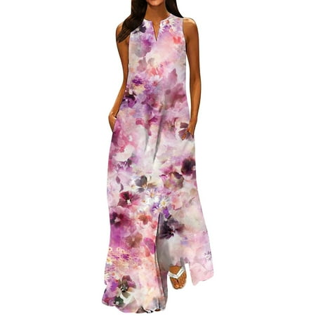 Bayaoman Maternity Dress Women s Classic V-neck Color Printed Sleeveless Long Dress Womens Dresses
Bayaoman Maternity Dress Women s Classic V-neck Color Printed Sleeveless Long Dress Womens Dresses