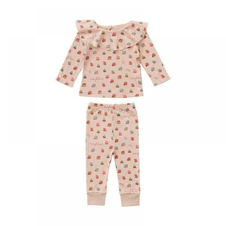 SYNPOS 6M-3T Baby Boys Girls Organic Soft Comfy Cotton Fall Winter Clothes Pants 2-Piece Pajama Set Outfit
SYNPOS 6M-3T Baby Boys Girls Organic Soft Comfy Cotton Fall Winter Clothes Pants 2-Piece Pajama Set Outfit