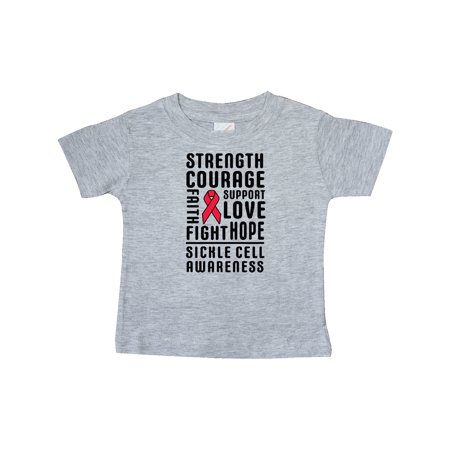Inktastic Sickle Cell Awareness Strength Courage and Support Gift Baby Boy or Baby Girl T-Shirt
Inktastic Sickle Cell Awareness Strength Courage and Support Gift Baby Boy or Baby Girl T-Shirt