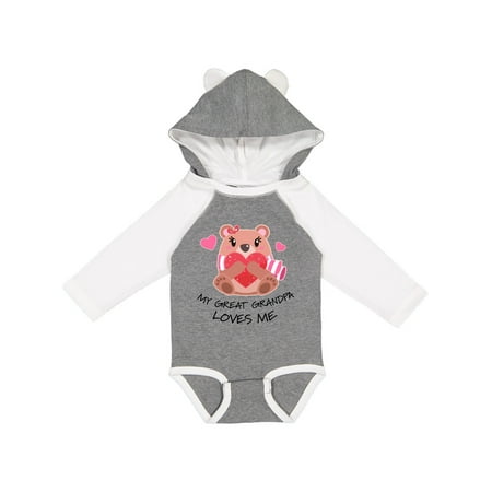 Inktastic My Great Grandpa Loves me- bear and hearts Gift Baby Boy or Baby Girl Long Sleeve Bodysuit
Inktastic My Great Grandpa Loves me- bear and hearts Gift Baby Boy or Baby Girl Long Sleeve Bodysuit