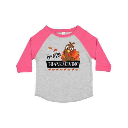 Inktastic Happy Thanksgiving Cute Turkey Gift Toddler Boy or Toddler Girl T-Shirt
Inktastic Happy Thanksgiving Cute Turkey Gift Toddler Boy or Toddler Girl T-Shirt