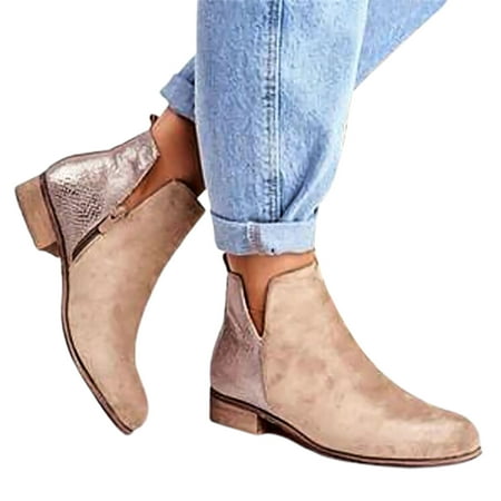 huanledash Short Boots Thick Heel Zipper Design Faux Leather Fashion Fall Short Shoes for Night Dancing
huanledash Short Boots Thick Heel Zipper Design Faux Leather Fashion Fall Short Shoes for Night Dancing