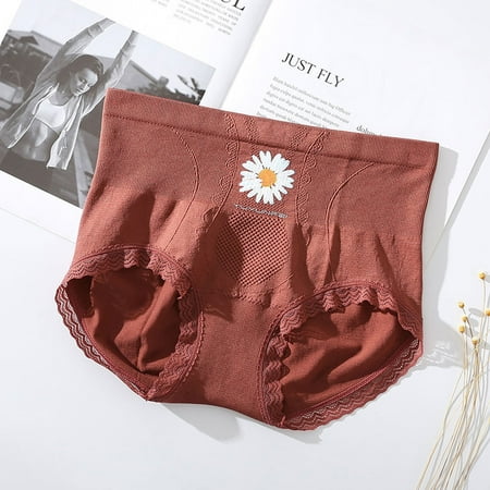 XIAOFFENN Underwear Women Pack Panties For Women Women Sexy Girly Little Daisy Panties Butt-Up Seamless Briefs Underwear Clearance 
XIAOFFENN Underwear Women Pack Panties For Women Women Sexy Girly Little Daisy Panties Butt-Up Seamless Briefs Underwear Clearance