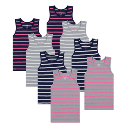 Buyless Fashion Girls Tagless Cami Scoop Neck Undershirts Cotton Tank With Trim and Strap (8 Pack)
Buyless Fashion Girls Tagless Cami Scoop Neck Undershirts Cotton Tank With Trim and Strap (8 Pack)