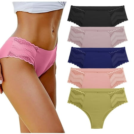 Miayilima Panties For Women 5 Pack Mixed Color Seamless Underwear Lace Underwear Seamless Hip Underwear Brazil Underwear
Miayilima Panties For Women 5 Pack Mixed Color Seamless Underwear Lace Underwear Seamless Hip Underwear Brazil Underwear