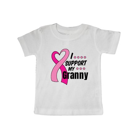 Inktastic Breast Cancer Awareness I Support My Granny with Pink Ribbon Gift Baby Boy or Baby Girl T-Shirt
Inktastic Breast Cancer Awareness I Support My Granny with Pink Ribbon Gift Baby Boy or Baby Girl T-Shirt