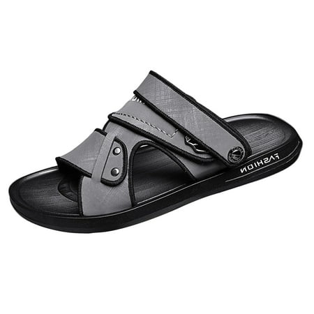 Quealent Adult Men Sandal Born Shoes for Men Sandals Men Shoes Flat Sandals Dual Use Slippers Sandals Beach Wear Mens Fisherman Sandals Leather Grey 41
Quealent Adult Men Sandal Born Shoes for Men Sandals Men Shoes Flat Sandals Dual Use Slippers Sandals Beach Wear Mens Fisherman Sandals Leather Grey 41