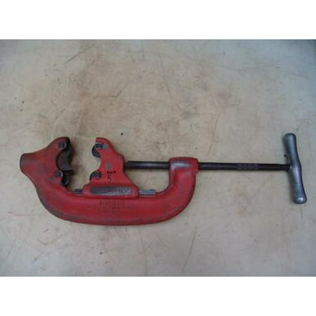RIDGID 44-S PIPE CUTTER 2 1/2 to 4 inch NICE SHAPE #5
