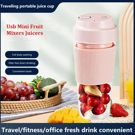 Portable Electric Juicers Blender USB Mini Fruit Mixers Juicers Fruit Multifunction Juicers Maker Machine 300ML-Pink
Portable Electric Juicers Blender USB Mini Fruit Mixers Juicers Fruit Multifunction Juicers Maker Machine 300ML-Pink