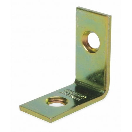 Sim Supply Corner Brace Brass 1 x 1-2 In PK4 1WDF4 1WDF4 ZO-G3171226
