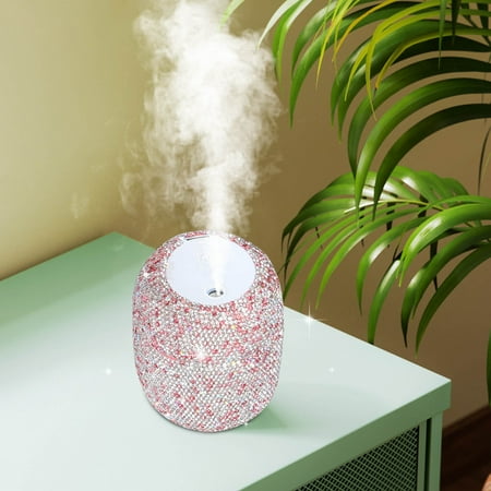 JilgTeok Water Drop Diamond-Set Humidifier Water Droplet Embedded Diamond Humidifier Mini USB Car Humidifier for Home Desktop Office and Dormitory Use 0.5L(Pink)
JilgTeok Water Drop Diamond-Set Humidifier Water Droplet Embedded Diamond Humidifier Mini USB Car Humidifier for Home Desktop Office and Dormitory Use 0.5L(Pink)