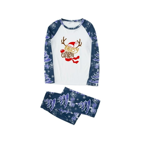 LONKITO Parent-Child Warm Christmas Suit Homewear Pajamas Long-Sleeved Trousers Two-Piece Set(Dad) Navy M
LONKITO Parent-Child Warm Christmas Suit Homewear Pajamas Long-Sleeved Trousers Two-Piece Set(Dad) Navy M