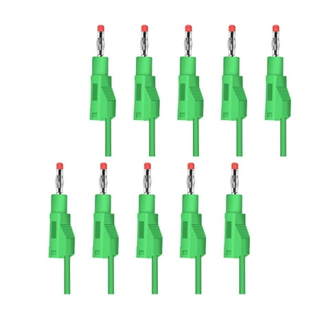 Cogfs 10 Pcs 4mm Pure Copper Banana Plug Insulation Stacked Plug Lantern Plug 5 Color
Cogfs 10 Pcs 4mm Pure Copper Banana Plug Insulation Stacked Plug Lantern Plug 5 Color
