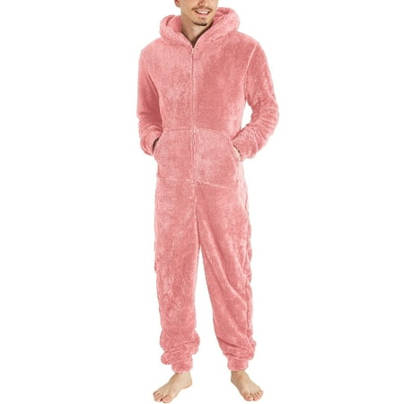 Jumpsuit Men Fashion Low Cut Men Jumpsuit Men Artificial Wool Long Sleeve Pajamas Casual Solid Color Zipper Loose Hooded Jumpsuit Pajamas Casual Winter Warm Rompe 1 Striped Two Piece Jumpsuit for Men
Jumpsuit Men Fashion Low Cut Men Jumpsuit Men Artificial Wool Long Sleeve Pajamas Casual Solid Color Zipper Loose Hooded Jumpsuit Pajamas Casual Winter Warm Rompe 1 Striped Two Piece Jumpsuit for Men