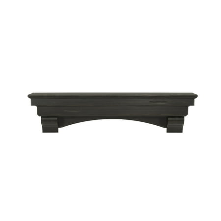 The Celeste 48 Mantel Shelf Espresso Finish