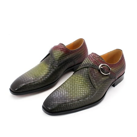 Men‘s Genuine Leather Monk Strap Buckle Dress Shoes For Business Wedding Party
Men‘s Genuine Leather Monk Strap Buckle Dress Shoes For Business Wedding Party