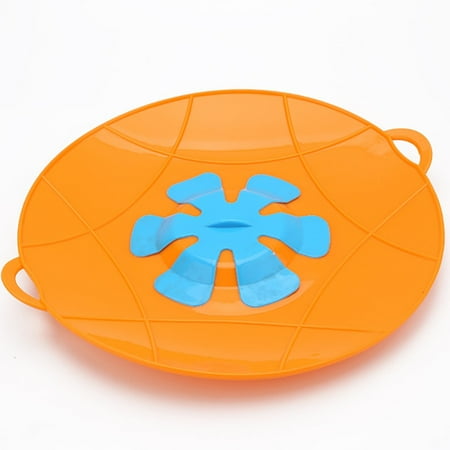 Vivecomb Pot Cover Spill Stopper Lid 2 Pcs Boil Over Safeguard Silicone Spill Stopper Prevent Pot From Boiling Over (Orange)
Vivecomb Pot Cover Spill Stopper Lid 2 Pcs Boil Over Safeguard Silicone Spill Stopper Prevent Pot From Boiling Over (Orange)