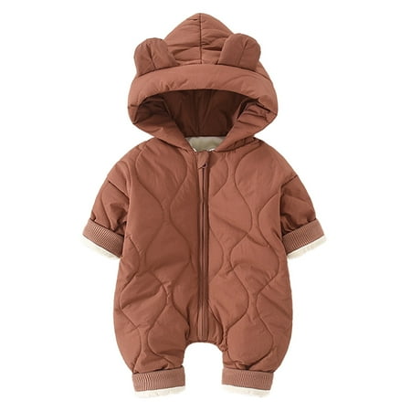 Babies autumn and winter one-piece clothes;boys and girls crawling clothes(coffee) 66cm,G202322
Babies autumn and winter one-piece clothes;boys and girls crawling clothes(coffee) 66cm,G202322