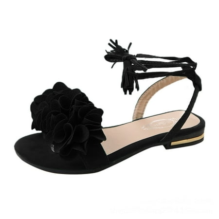 Follure Girl women s casual shoes Fashion Women Tassel Flat Heel Skidding Beach Shoes Sandals Slipper Black 38
Follure Girl women s casual shoes Fashion Women Tassel Flat Heel Skidding Beach Shoes Sandals Slipper Black 38