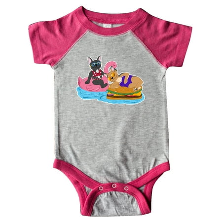 Inktastic Pool Floaties with Cute French Bulldogs Gift Baby Boy or Baby Girl Bodysuit
Inktastic Pool Floaties with Cute French Bulldogs Gift Baby Boy or Baby Girl Bodysuit
