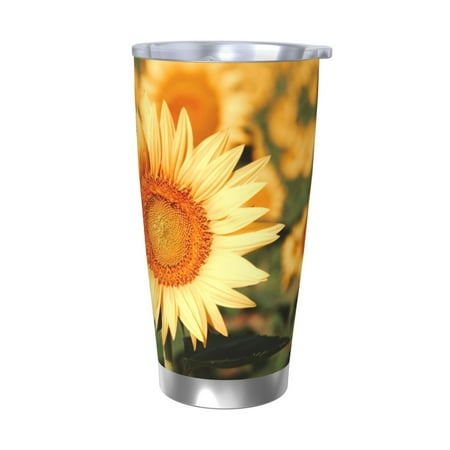 Ocsxa Golden Sunflower In Field Pattern 20oz Travel Coffee Mug with Flip Lid Stainless Steel Insulated Insulated Coffee Mug Thermal Cup with Splash Proof Sliding Lid-Without Straw
Ocsxa Golden Sunflower In Field Pattern 20oz Travel Coffee Mug with Flip Lid Stainless Steel Insulated Insulated Coffee Mug Thermal Cup with Splash Proof Sliding Lid-Without Straw
