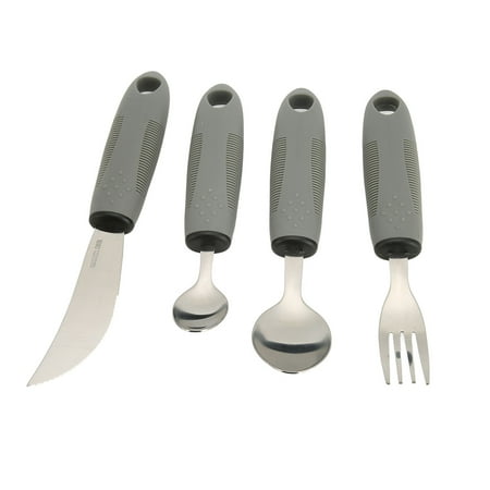 Ldyso Food Aid Tool Set Rubber Handle Elderly Anti-Shaking Adaptive Tableware Stainless Steel
Ldyso Food Aid Tool Set Rubber Handle Elderly Anti-Shaking Adaptive Tableware Stainless Steel