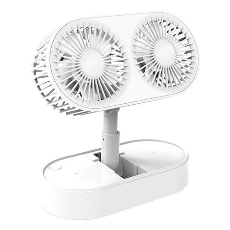 TANGNADE Dual Motor USB Rechargeable Folding Desk Fan Small Personal Desk Fan Strong Wind 360° Swivel Direction Quiet Mini Fan For Home Office Bedroom Desk
TANGNADE Dual Motor USB Rechargeable Folding Desk Fan Small Personal Desk Fan Strong Wind 360° Swivel Direction Quiet Mini Fan For Home Office Bedroom Desk