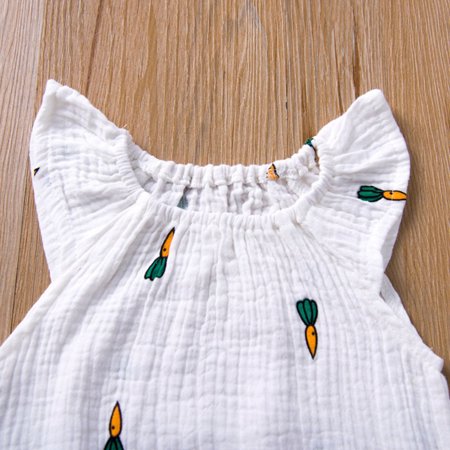 Journey Infant Short Sleeve Rompers Cotton Bodysuit Letter Pattern for Summer Casual Daily(White Radish 90cm)
Journey Infant Short Sleeve Rompers Cotton Bodysuit Letter Pattern for Summer Casual Daily(White Radish 90cm)