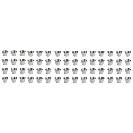 60 Pack Stainless Steel Condiment Sauce Cups Commercial Grade Dipping Sauce Cups Ramekin Condiment Cups Portion Cups
60 Pack Stainless Steel Condiment Sauce Cups Commercial Grade Dipping Sauce Cups Ramekin Condiment Cups Portion Cups