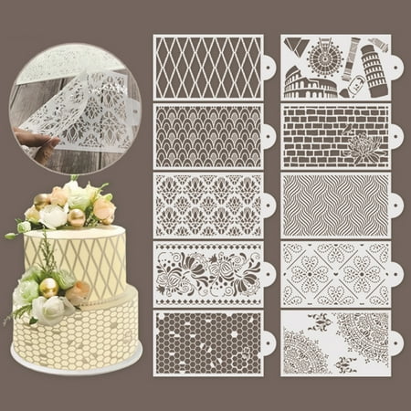 Cake Template Flexible Reusable Delicate Mandala Shape Delicate Hollow Flower Cake Spray Mold Kitchen Accessories
Cake Template Flexible Reusable Delicate Mandala Shape Delicate Hollow Flower Cake Spray Mold Kitchen Accessories