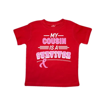 Inktastic My Cousin is a Survivor Breast Cancer Awareness Gift Toddler Boy or Toddler Girl T-Shirt
Inktastic My Cousin is a Survivor Breast Cancer Awareness Gift Toddler Boy or Toddler Girl T-Shirt