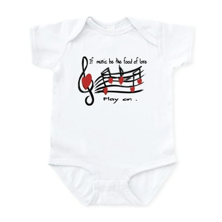 CafePress - Musical Note Love Hearts Body Suit - Baby Light Bodysuit Size Newborn - 24 Months
CafePress - Musical Note Love Hearts Body Suit - Baby Light Bodysuit Size Newborn - 24 Months