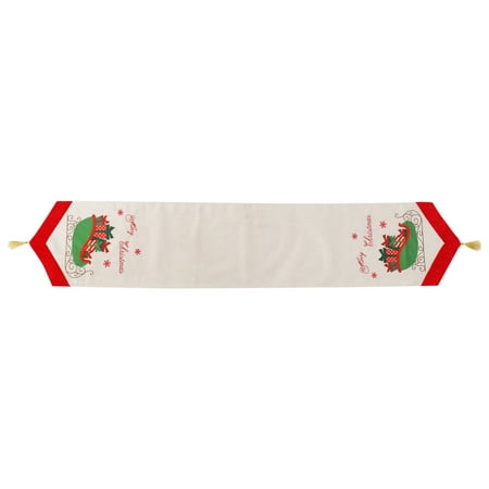 Merry Christmas Table Runner for Holiday Table Decorations Family Dinners Outdoor or Indoor Party A
Merry Christmas Table Runner for Holiday Table Decorations Family Dinners Outdoor or Indoor Party A