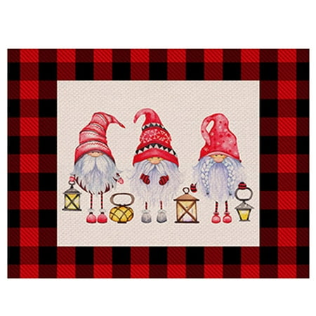 Outfmvch christmas decorations home decor Christmas Placemat Family Table Atmosphere Arrangement Supplies Decorations
Outfmvch christmas decorations home decor Christmas Placemat Family Table Atmosphere Arrangement Supplies Decorations