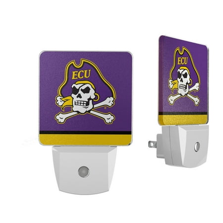 

ECU Pirates Stripe Design Nightlight 2-Pack