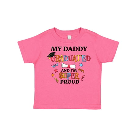 Inktastic My Daddy Graduated and I m Super Proud Gift Toddler Boy or Toddler Girl T-Shirt
Inktastic My Daddy Graduated and I m Super Proud Gift Toddler Boy or Toddler Girl T-Shirt
