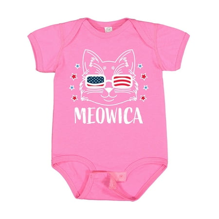 Inktastic 4th of July Meowica Cat in Flag Sunglasses Gift Baby Boy or Baby Girl Bodysuit
Inktastic 4th of July Meowica Cat in Flag Sunglasses Gift Baby Boy or Baby Girl Bodysuit