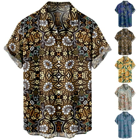 Adult Kids Short Sleeve Button Down Hawaii Shirts Print Relaxed-Fit Blouses For Men
Adult Kids Short Sleeve Button Down Hawaii Shirts Print Relaxed-Fit Blouses For Men
