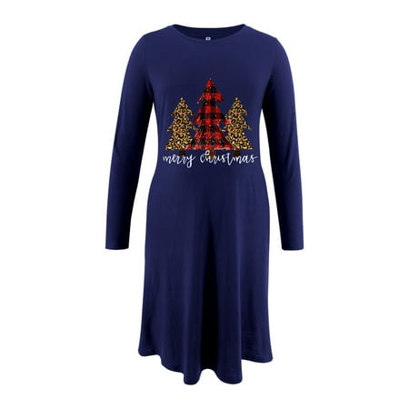 Summer Savings Clearances Women Maternity Wear Christmas Tree Printed Long Warm Sweatshirt Long Sleeve Crewneck Pocket Dress
Summer Savings Clearances Women Maternity Wear Christmas Tree Printed Long Warm Sweatshirt Long Sleeve Crewneck Pocket Dress