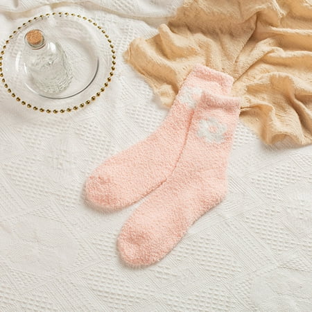 Qazqa Women Coral Socks Autumn And Winter Warm Home Floor Socks Mid Barrel Sleep Socks
Qazqa Women Coral Socks Autumn And Winter Warm Home Floor Socks Mid Barrel Sleep Socks