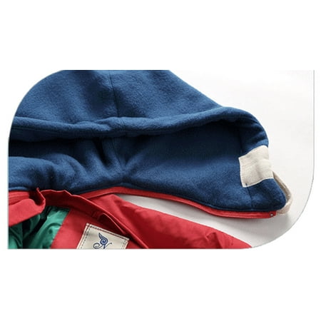 Cathalem Toddler Boy down Jacket No Hood Toddler Kids Baby Boys Girls Winter Warm Long Sleeve Jacket Children Coats Boys Outerwear Red 4-5 Years