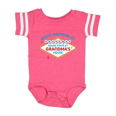 Inktastic Las Vegas Stays at Grandma s Gift Baby Boy or Baby Girl Bodysuit